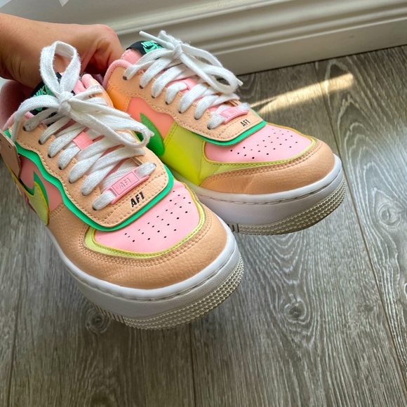 Multicoloured Nike AirForce 1 Shadow - Picture 3 of 4